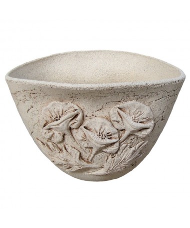Krepšys keramikos vazonas