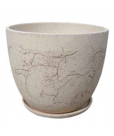 Clasik šamoto keramikos vazonas