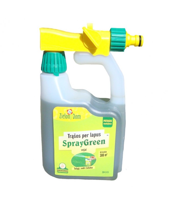 Liquid lawn fertiliser SprayGreen